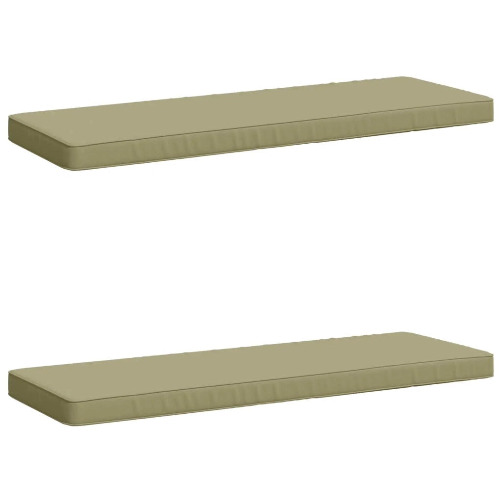Cuscini per Panchina a 2 Pezzi VUGHT 2 pz 100% Poliestere 951113