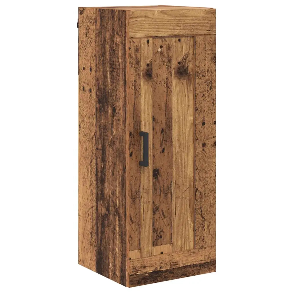 Credenza | Madia | Buffet da pranzo | Armadio da pranzo Legno vecchio 34,5 x 34 x 180 cm Legno multistrato