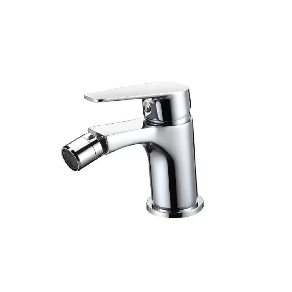 Miscelatore bidet cromato con leva in metallo - Serie Eureka
