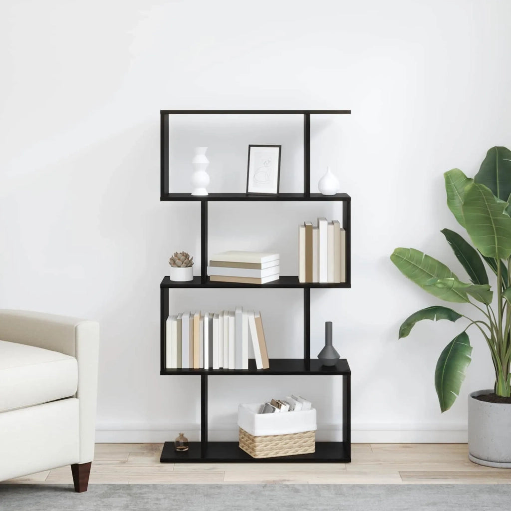 Armadio per Libri Rovere Nero 70 x 24 x 129 cm 879670