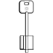CHIAVE DOPPIA MAPPA CR 5R3 SILCA - OTTONE NICHELATO- 5 pezzi