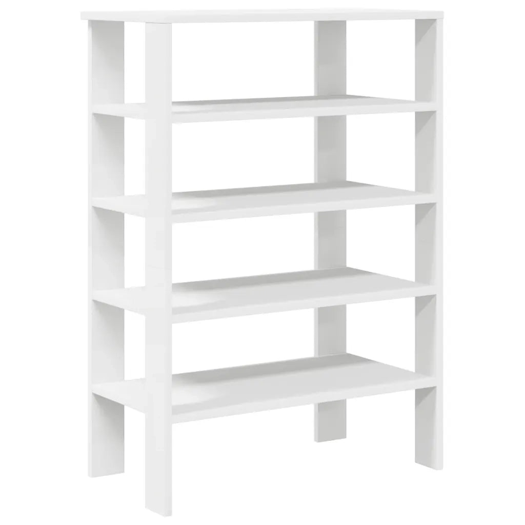 Scarpiera Bianca 61x32x87,5 cm in Truciolato 859851