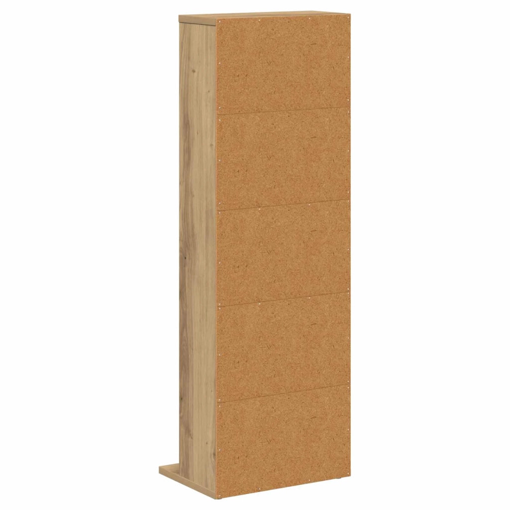 Mobile per CD Rovere Artigianale 33 x 23,5 x 97,5 cm 8012704