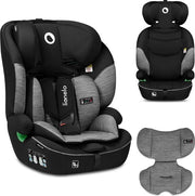 Seggiolino auto per bambini, gruppo 1 2 3, protezione laterale, 10 gradi di regolazione testiera, braccioli confortevoli, schienale regolabile, compatibile con R129 i-Size
