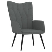 Poltrona Relax Grigio Scuro in Tessuto cod mxl 26234