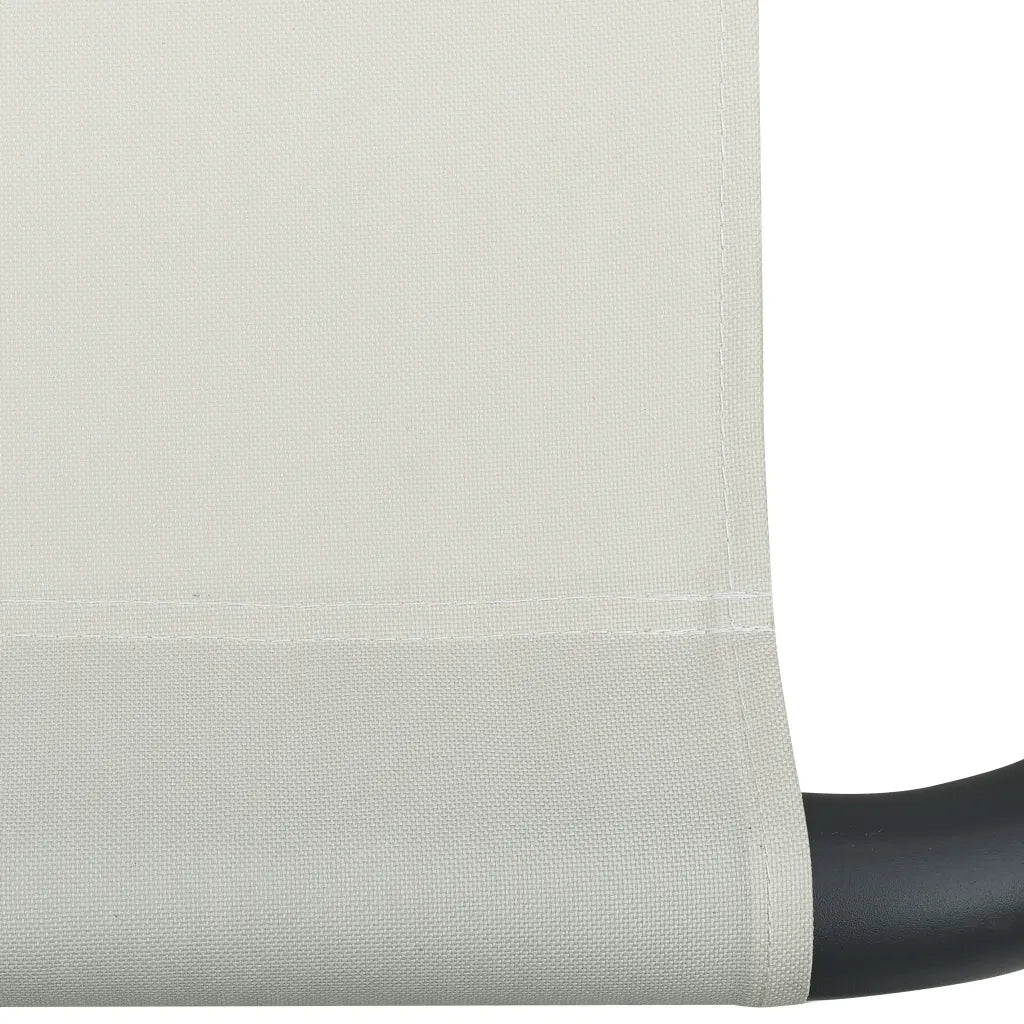 Lettino da Esterno in Tessuto Crema CFW5429918