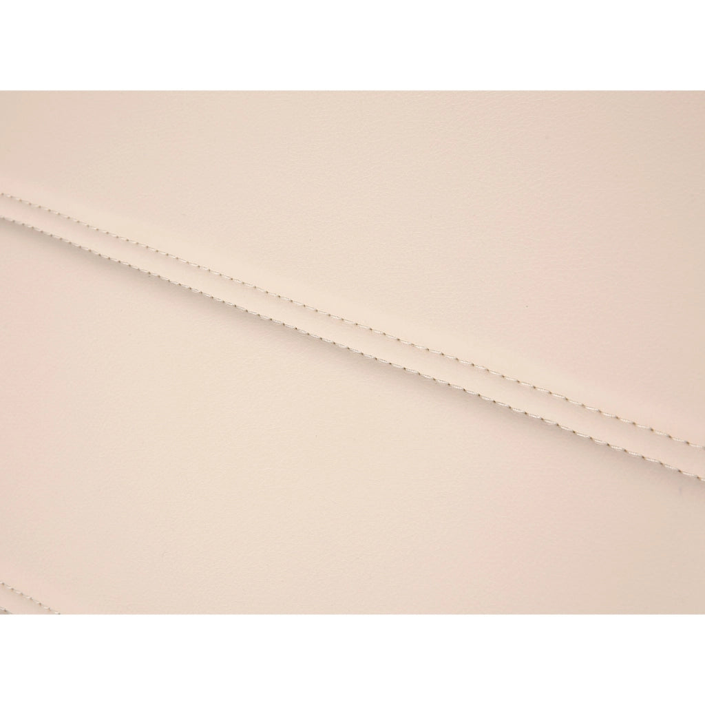 Poltrona relax a dondolo Valentina in ecopelle beige