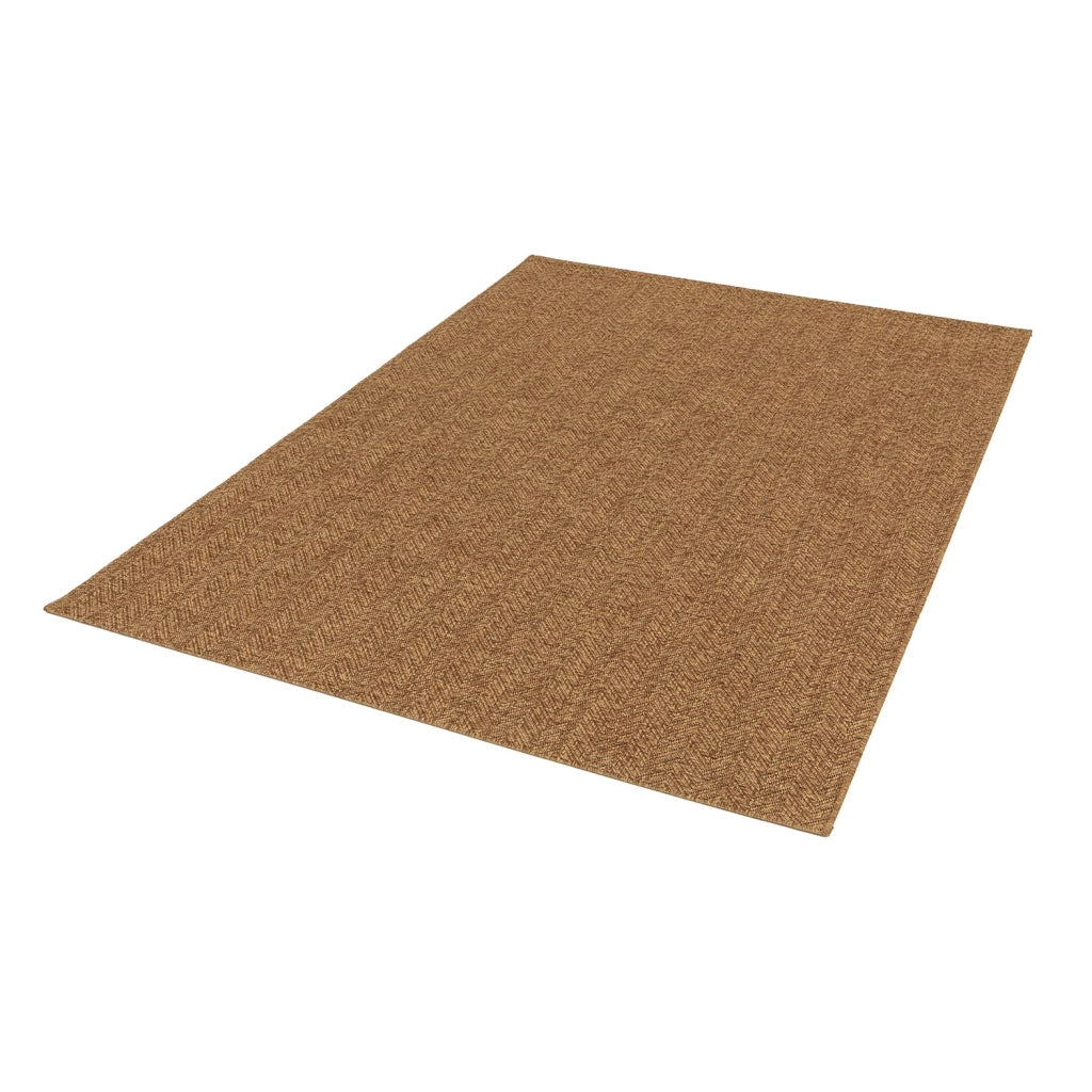 Tappeto per interni/esterni effetto juta scuro 120x170cmi sweeek