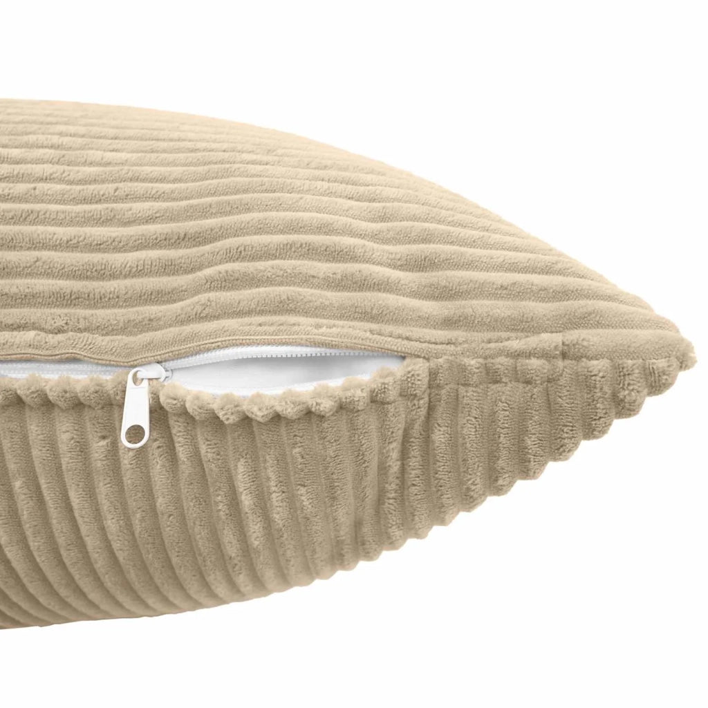 Federa 2 pcs ALMELO Tortora 55 x 55 cm corduroy 915323