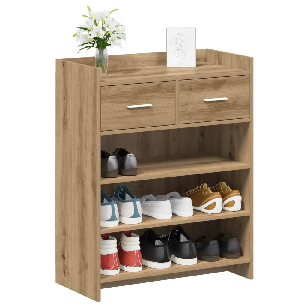 Mobile per scarpe Rovere Artigianale 73,5 x 36 x 92 cm 8011330