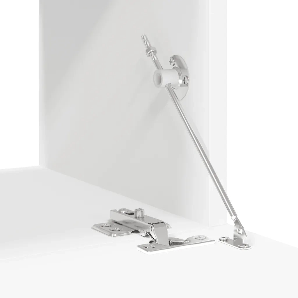 Set di Mobili Porta TV 7 pz Bianco in Legno Multistrato 3114302
