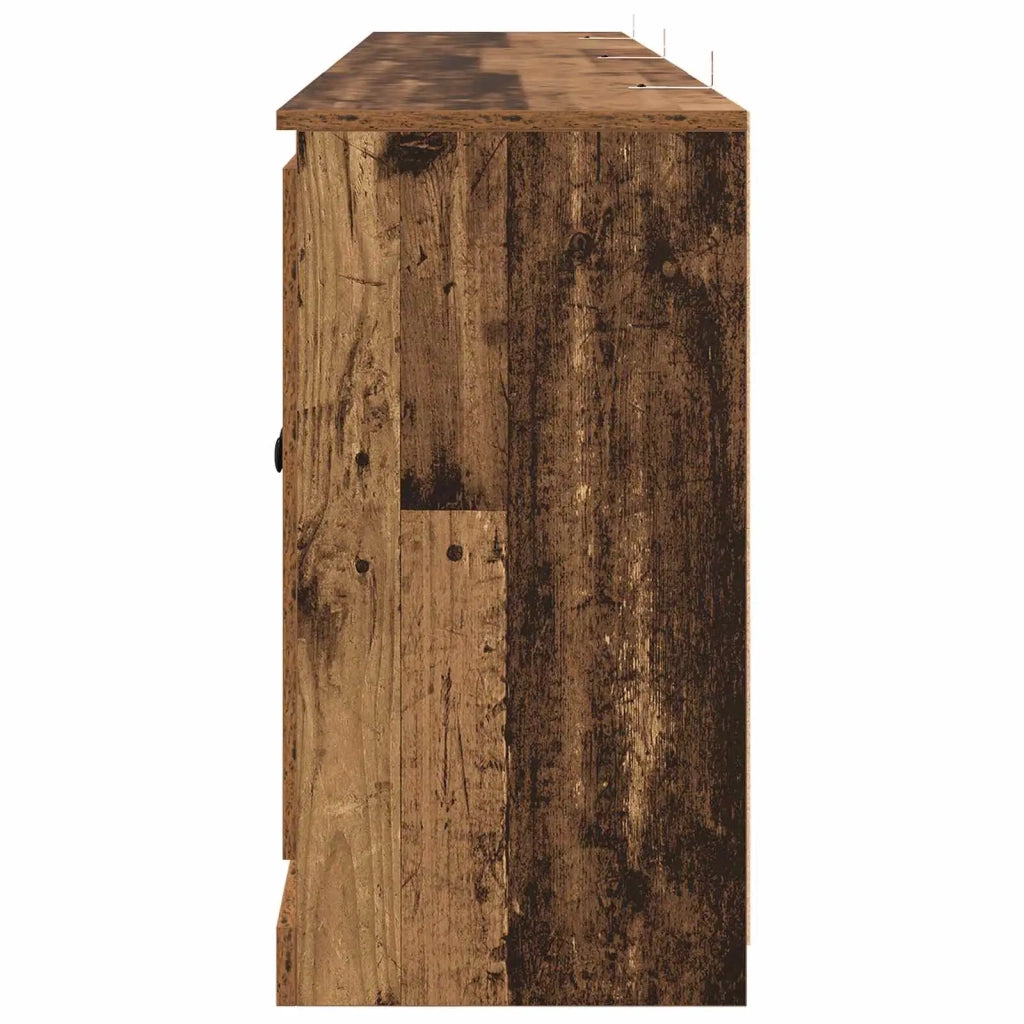 Credenza | Sideboards con cassetto 3 pcs Legno antico 210 x 35,5 x 67,5 cm