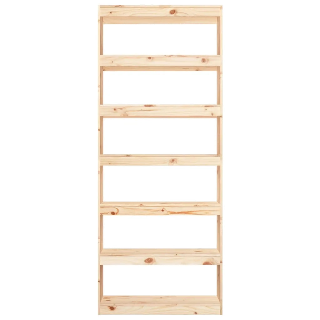 Libreria/Divisorio 80x30x199,5 cm in Legno Massello di Pino 808203