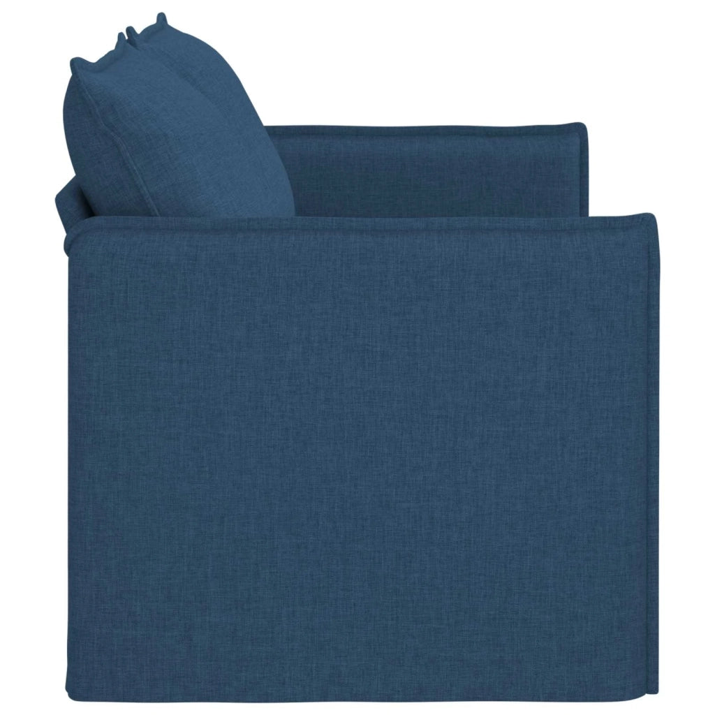 Divano Blu 156 x 82 x 85 cm Tessuto