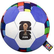 Pallone Peluche 20 cm, FIFA World Cup  2026,Prodotto ufficiale, Multicolore , Jazwares, Eta 3+