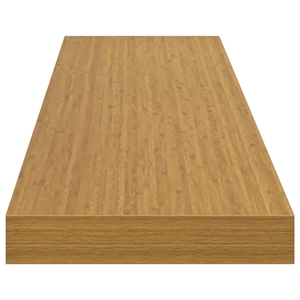 Scaffale da parete 2 pcs Beige 120 x 23,5 x 4 cm