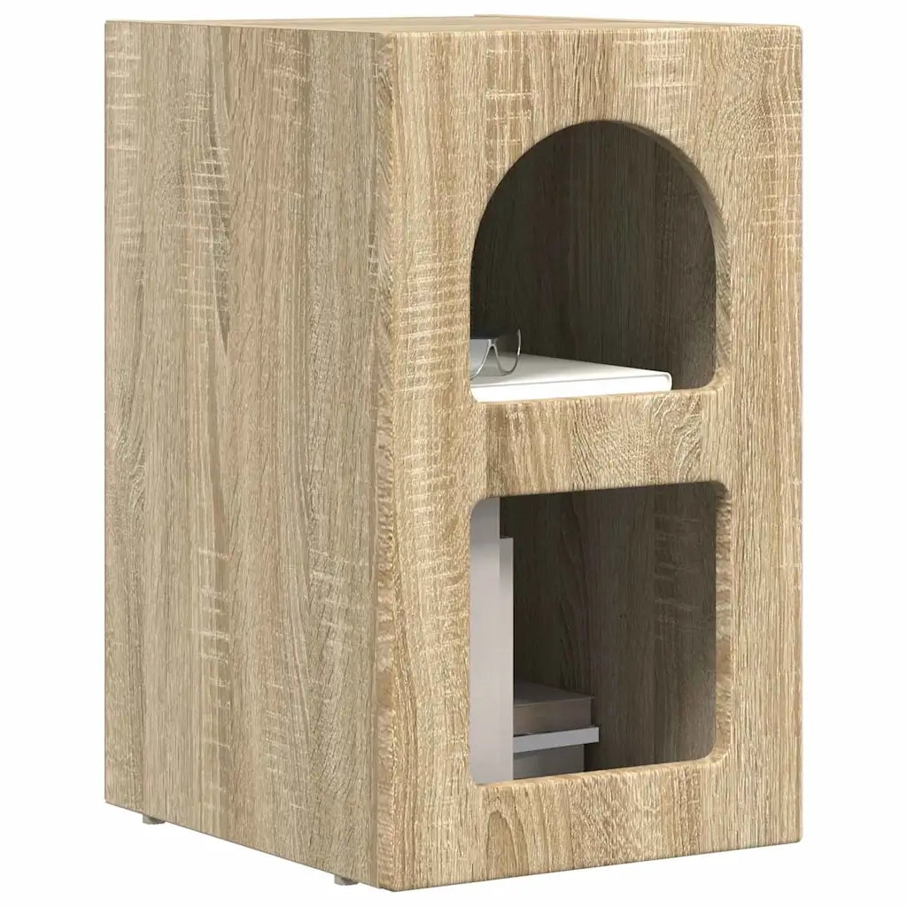 Comodino ELST Rovere Sonoma 29,5 x 33,5 x 50 cm 891228