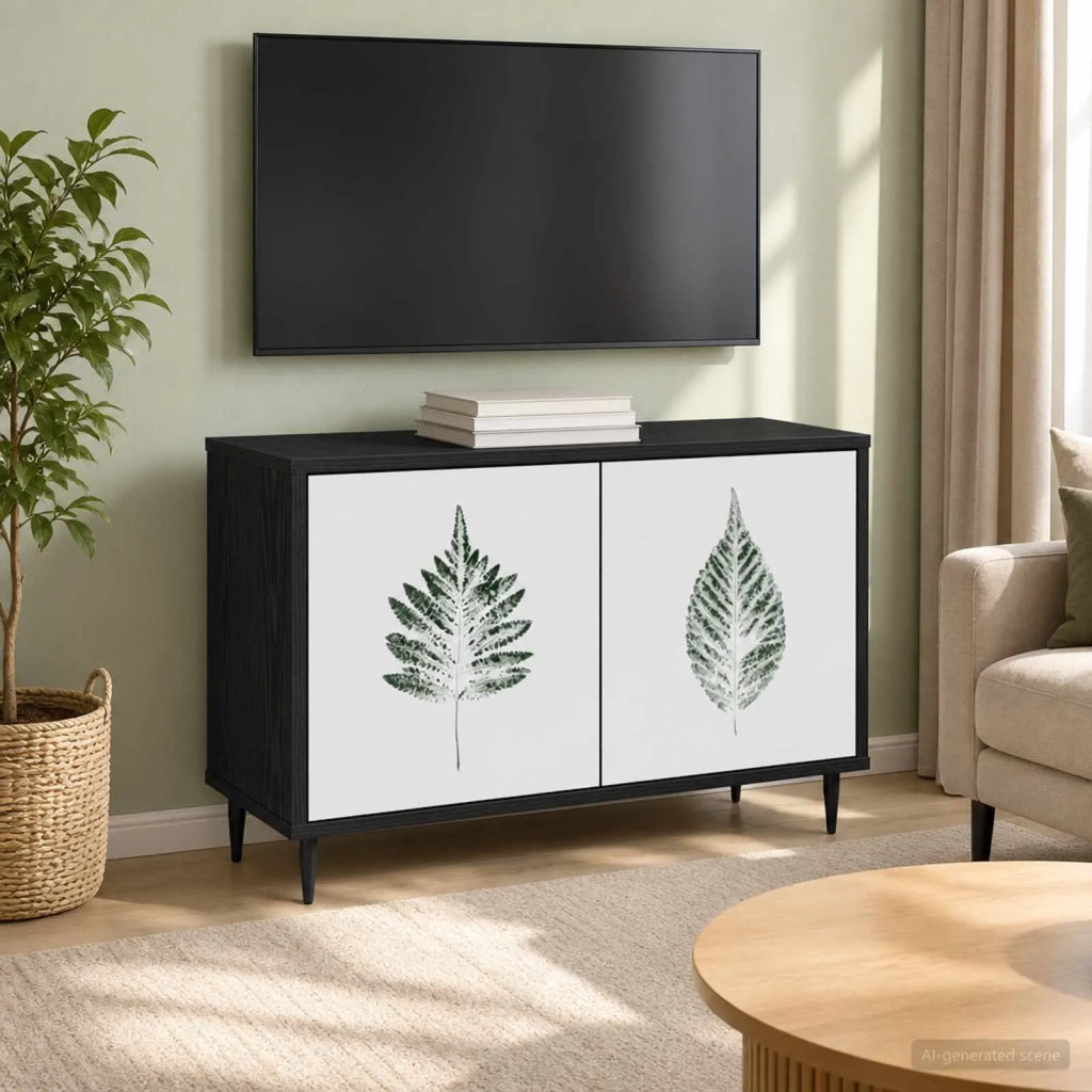 Mobile TV HANAU 69 x 33 x 50,5 cm Rovere Nero 8007025