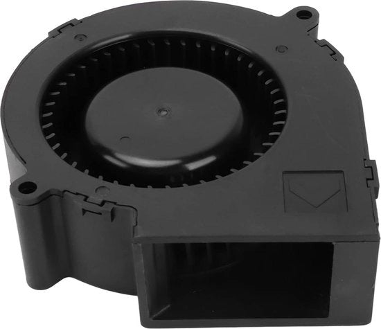Ventilatore a Soffio DC 12V 2,7A Due Gomme d'Aria 4500Giri al Minuto Vetro Fibra di Carbonio - Ventilatore a Bordo Senza Fili per Laboratori di Fabbica - Alta Qualità