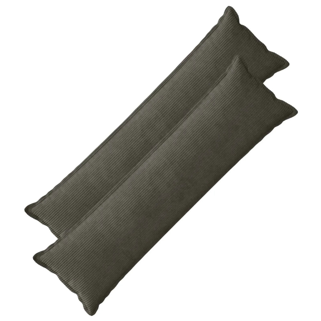 Federa 2 pz HOUTEN Antracite 40 x 145 cm corduroy 917215