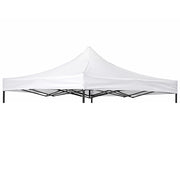 Copertura Superiore Telo Per Gazebo In Oxford 800D Anti UV E Anti Pioggia Telo Resistente Per Strutture Pieghevoli Da Esterno Ideale Per Giardino Patio Mercatini Eventi 3x3 Metri Bianco