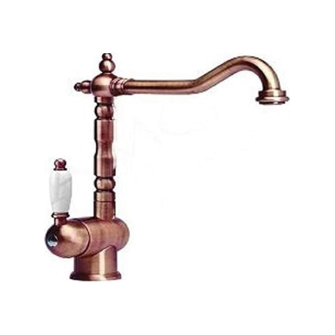 Crolla 2800VR Mix Stone Miscelatore Mono Splitcomando a Canna alta Rame Antico