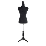 Busto Sartoriale Donna Manichino Femminile Nero 30028
