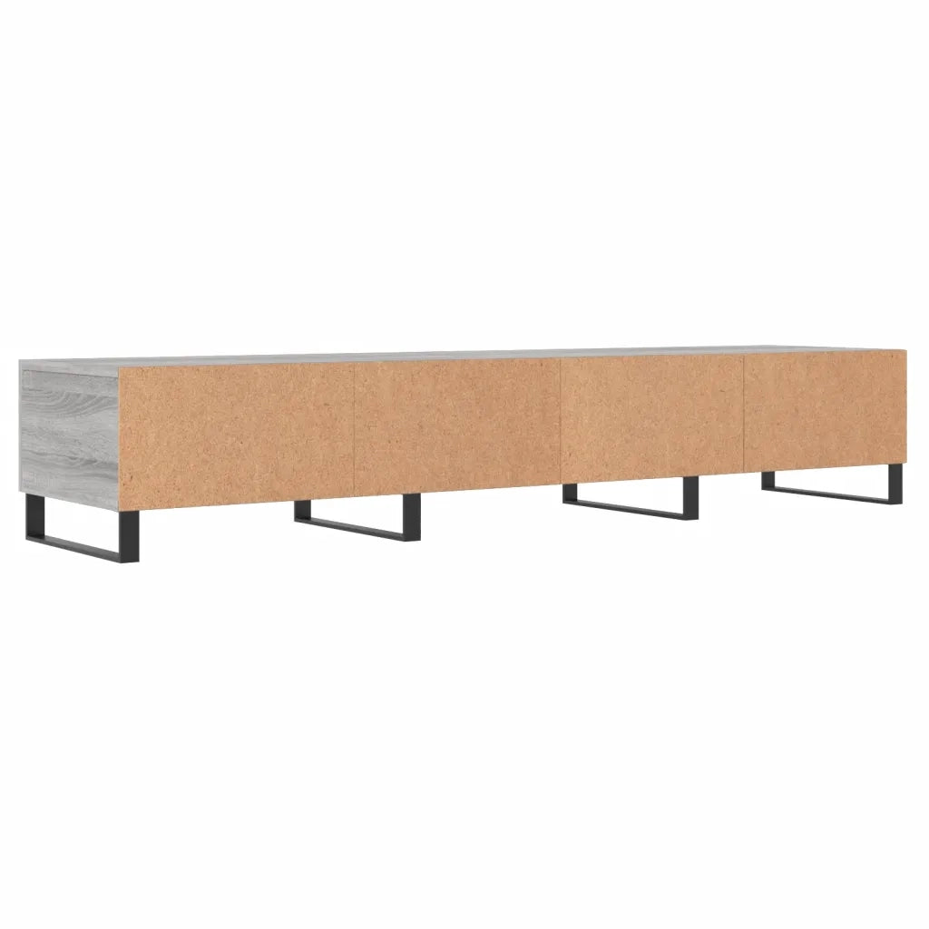 Mobile Porta TV-Mobile per TV-Credenza TV Grigio Sonoma 150x36x30 cm in Legno Multistrato 749453