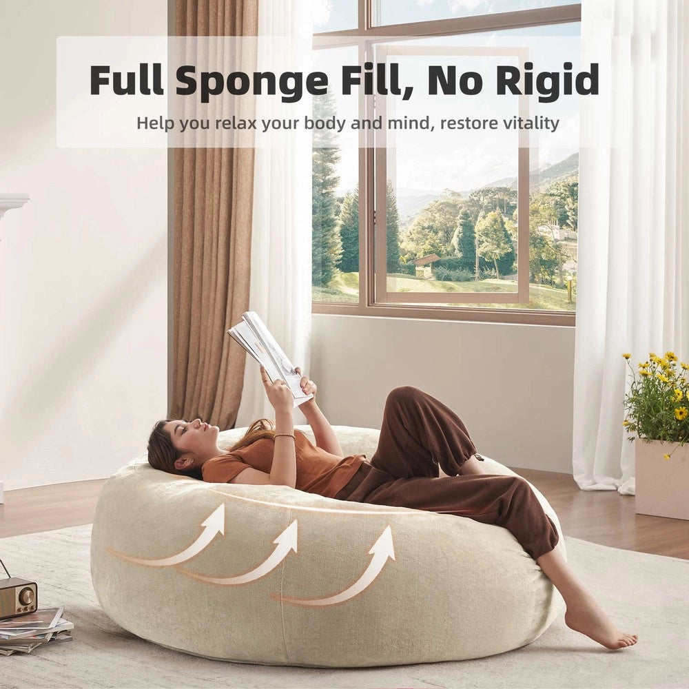 Poltrona Sacco Gigante ¨C MINIMAL ¨C Tessuto, Relax, Soggiorno e Camera