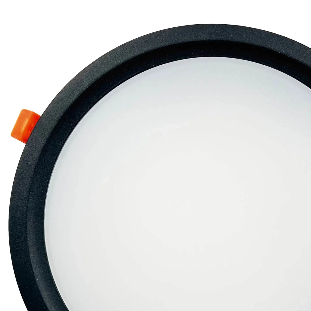 LÚZETE - DOWNLIGHT LED CIRCOLARE 32W 3000K-6000K Ø 29,5 CM NERO