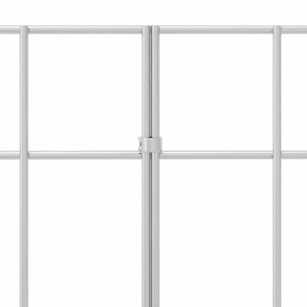 Pannello di Recinzione da Giardino 48 pcs Acciaio zincato 42042945