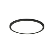 Plafoniera LED AUREO RL 29cm 18W RGB telecomando nera
