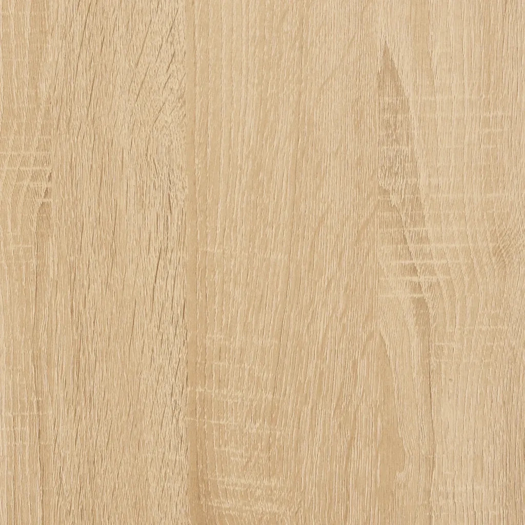 Mobile Porta Dischi Rovere Sonoma 84,5x38x48 Legno Multistrato 831952