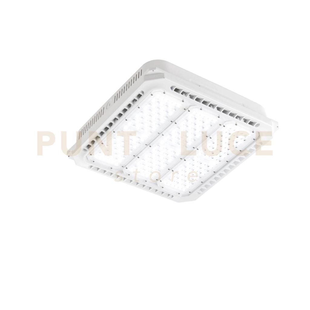 PLAFONIERA LED ENERGY BIANCA 80W 11100LM 4000K IP65 34,8X34,8X7,6CM