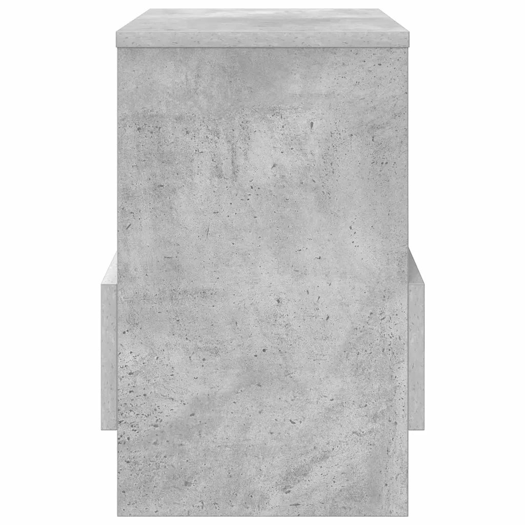 Scaffale per riviste Grigio cemento 35 x 30 x 45 cm CFW1644173