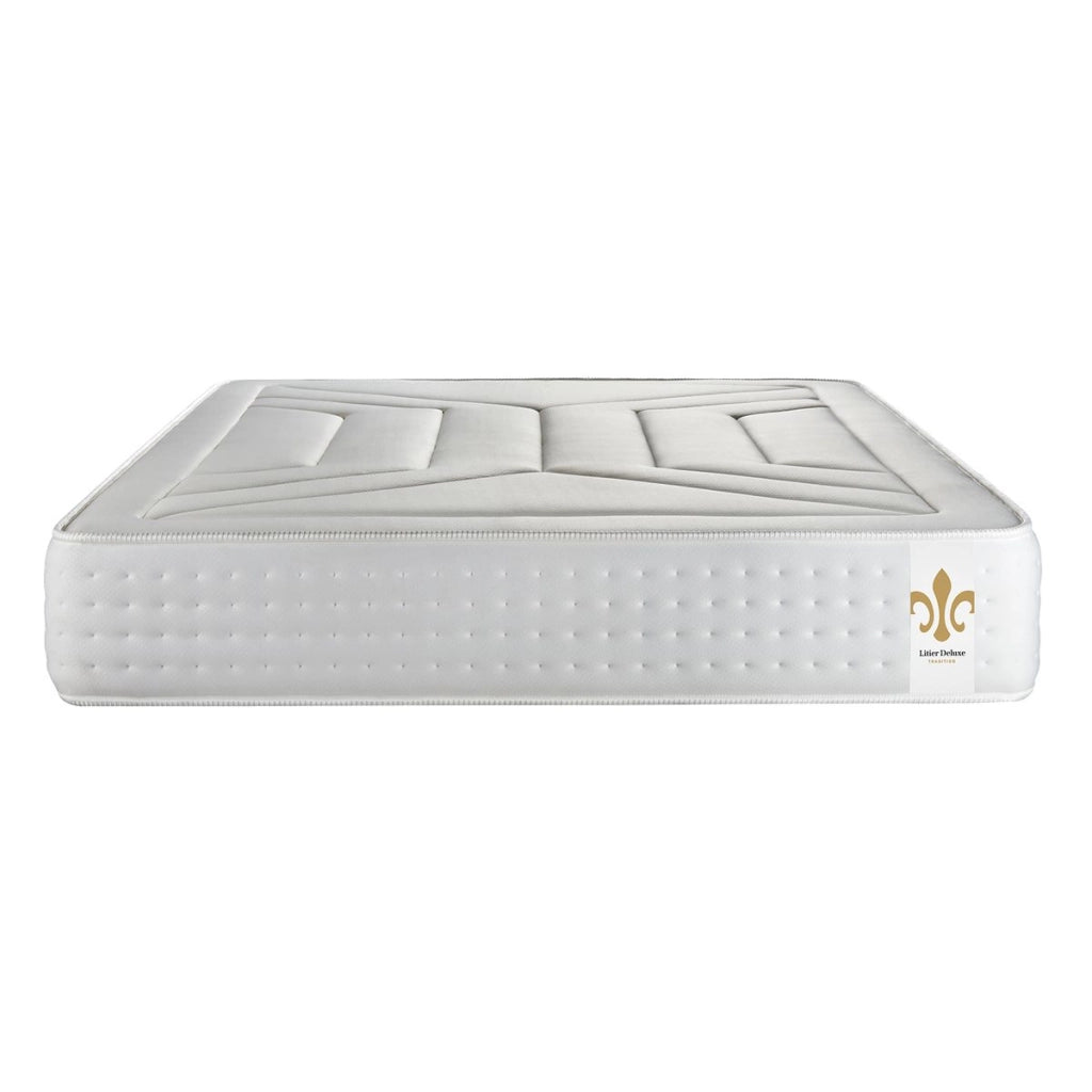 Materasso 140x200 cm Molle insacchettate e Memory foam - Vingt-Quatre