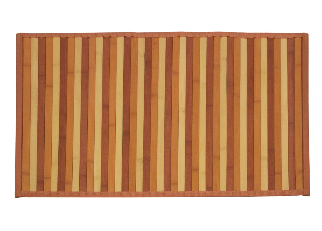 Tappeto Bamboo Degradè In Varie Colorazioni - 50x120 cm - Arancio