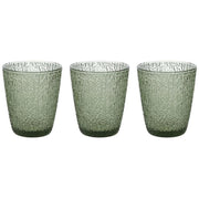 Set 3 Bicchieri Vetro Verdi 280 Cc Linea DAVOR