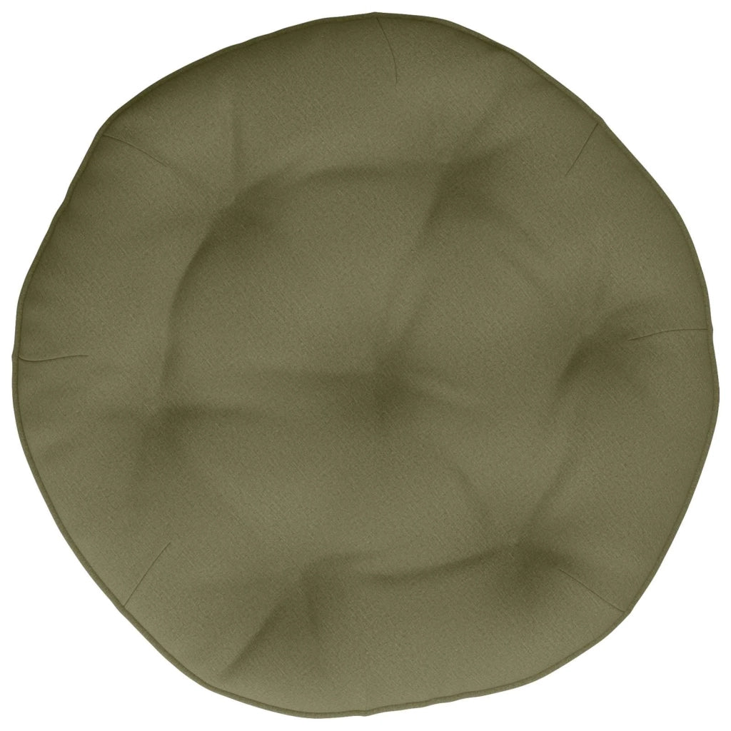 Cuscino per Sedia Appesa VIANEN 100% Poliestere Verde Oliva 953998