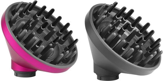 Adatto per Dyson Airwrap stylingtool HS05 HS01, Adatto per trasformare il Dyson Airwrap stylingtool in un asciugacapelli (rosa, grigio).
