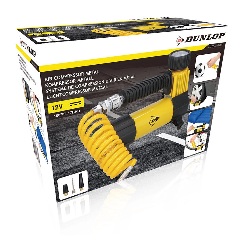 Mini Compressore Aria Portatile 12V Gomme Auto Moto Bici Gonfiatore Gonfiabili