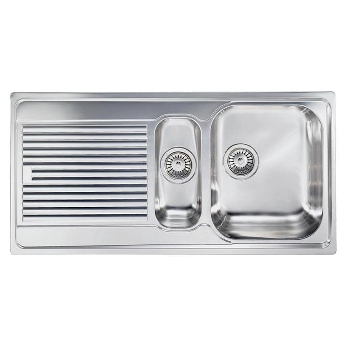 CM Zenith 100x50 2V Lavello ad incasso Rettangolare Acciaio inossidabile