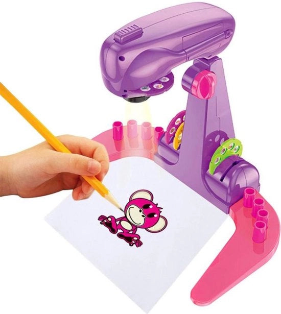 Proiettore di disegno - Macchina di disegno - Proiettore di disegno per bambini e adulti - Proiettore di disegno - Tavola di disegno - Giocattolo educativo