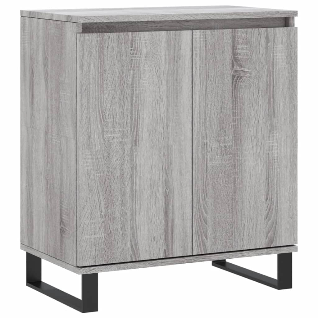 Buffet credenza cassettiera armadio mobile contenitore organizer cucina soggiorno Sonoma 60 x 35 x 70 cm legno ingegnerizzato grigio 02_0036415