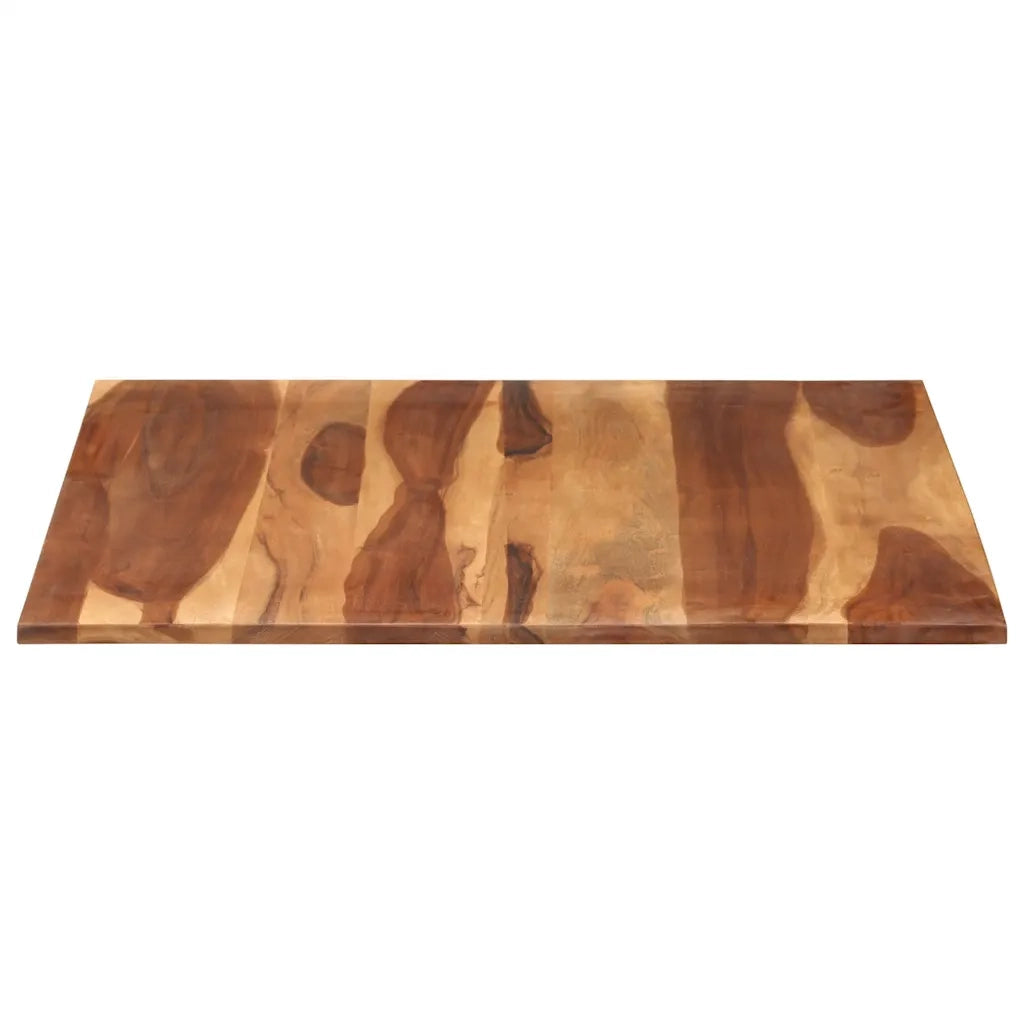 Piano Tavolo in Legno Massello di Acacia 15-16 mm 70x80 cm