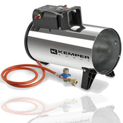 Trade Shop - Generatore Di Aria Calda Riscaldatore A Gas Mobile Portatile Regolabile 18 Kw -
