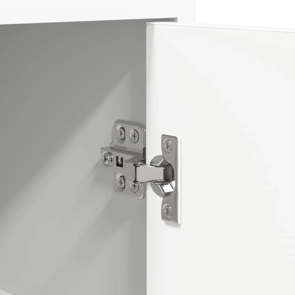 Comodini 2 pcs Bianco 40 x 30 x 60 cm Legno ingegnerizzato 8011012