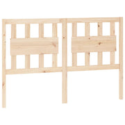 Testiera | Testata per Letto 125,5x4x100 cm in Legno Massello di Pino