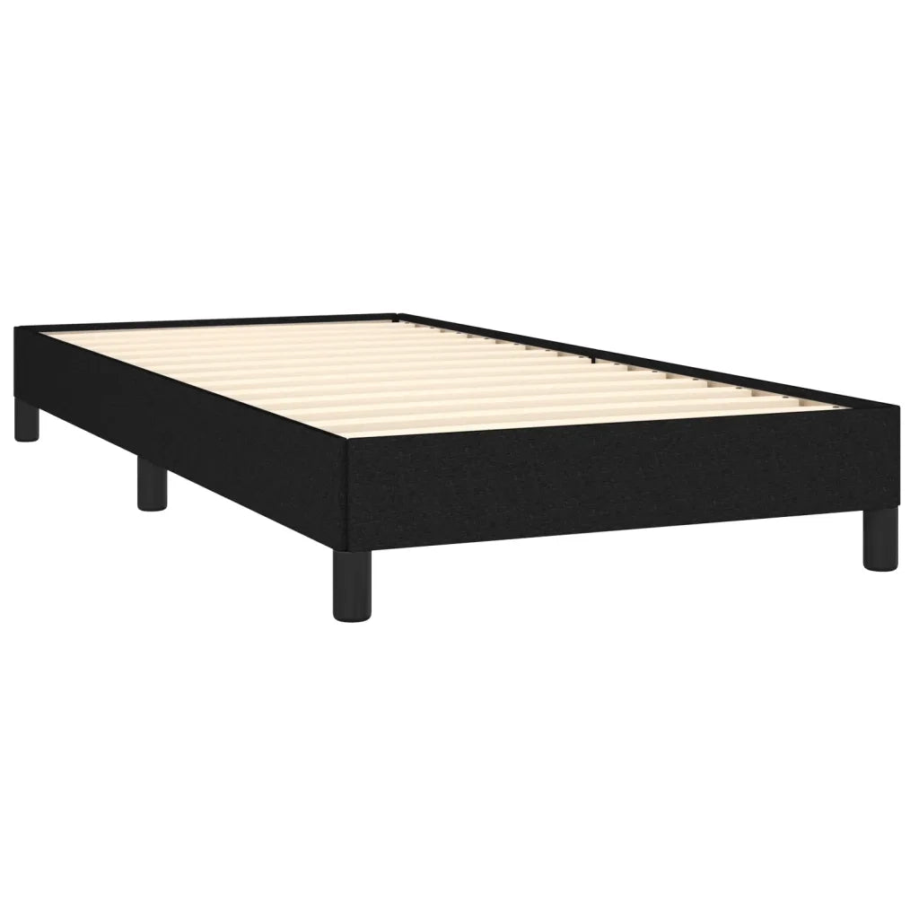 Giroletto senza Materasso Nero 80x200 cm Tessuto 346674