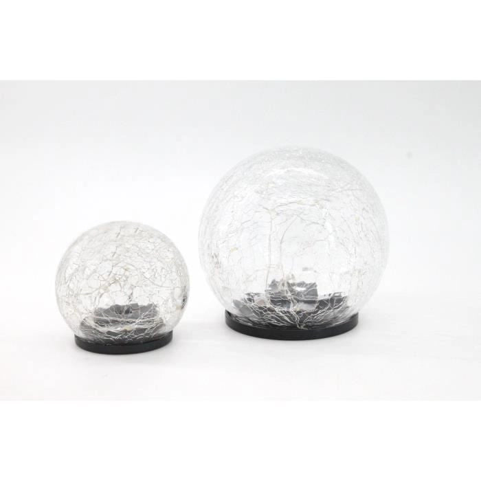 GALIX Sfera solare - Effetto vetro rotto -  15cm